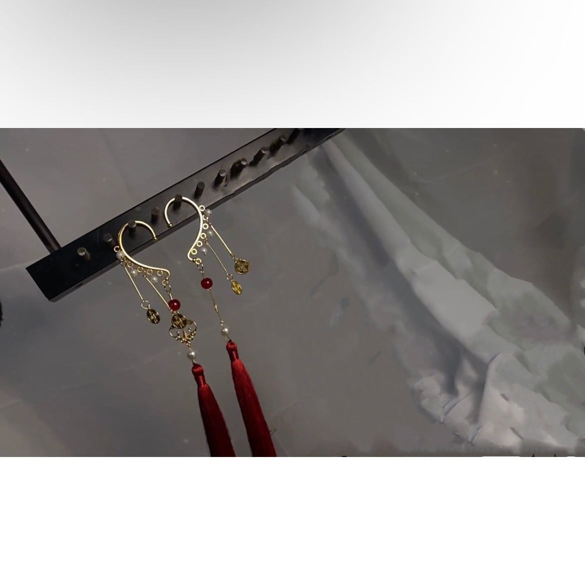 Xie Lian & Hua Cheng Designer Long Tassel Ear Cuff