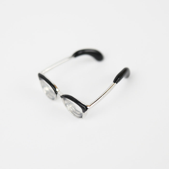 Designer High-quality Enamel Drip Glasses Ring