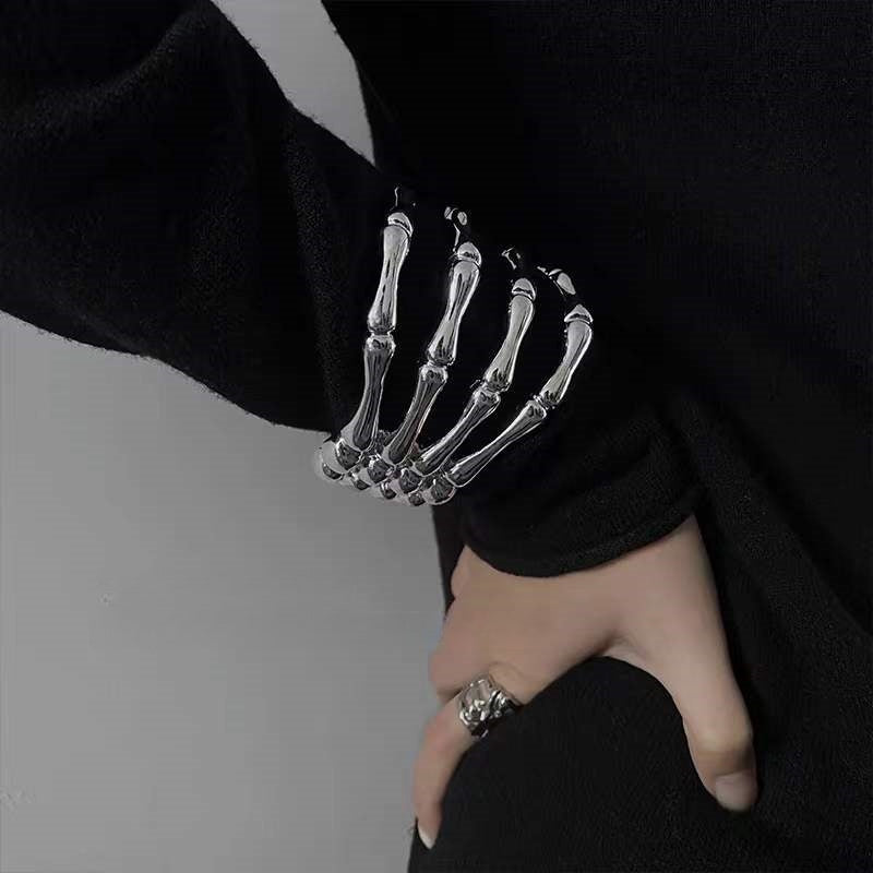 Niche Design Dark Skeleton Ghost Claw Bracelet