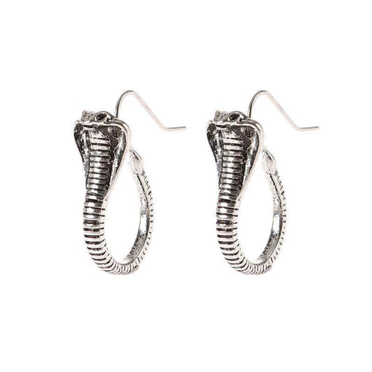 Cute Designer Little Snake Metal Earwire