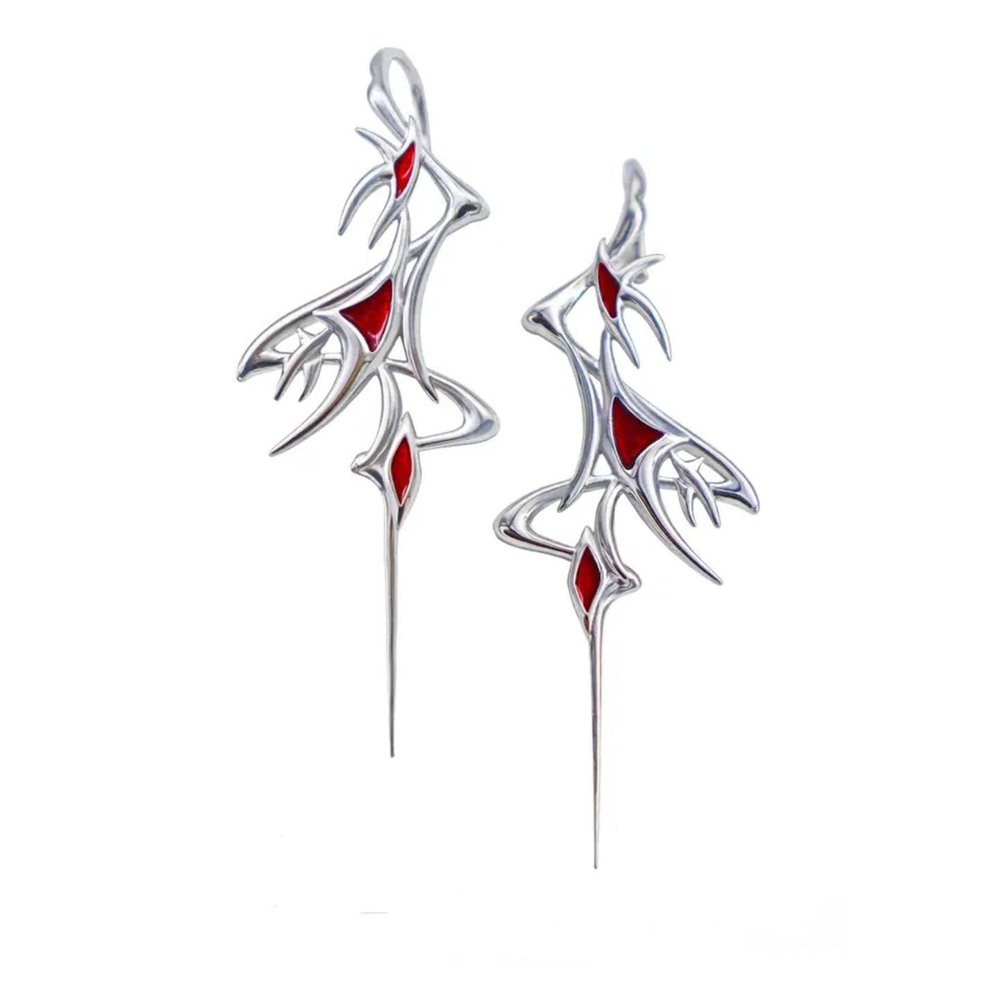 Designer Gothic Women Metal Stud Earring