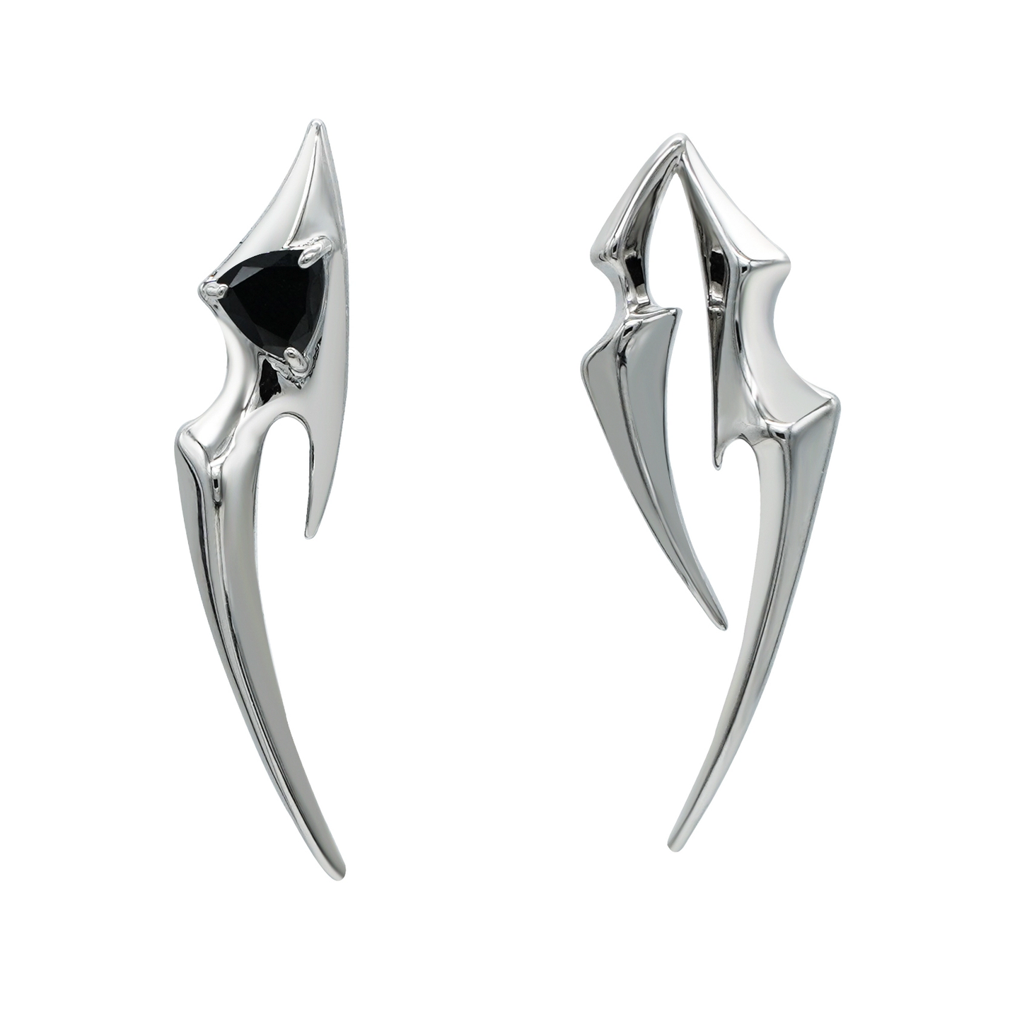 Designer Unisex Special-shaped Asymmetrical Stud Earrings