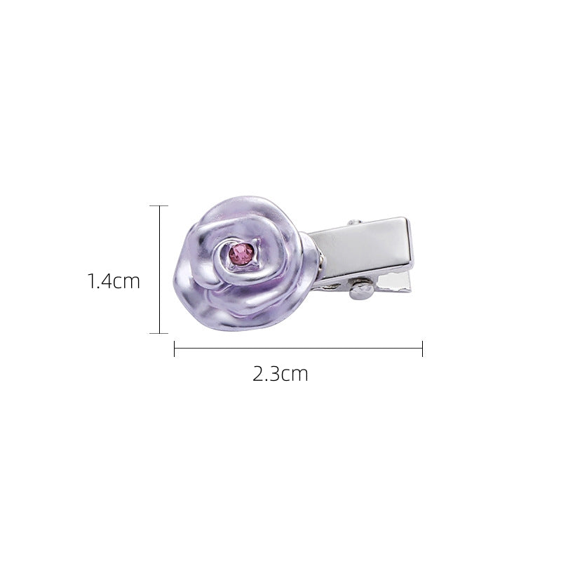 Y2K Spicy Girl Purple Metal Hair Clip