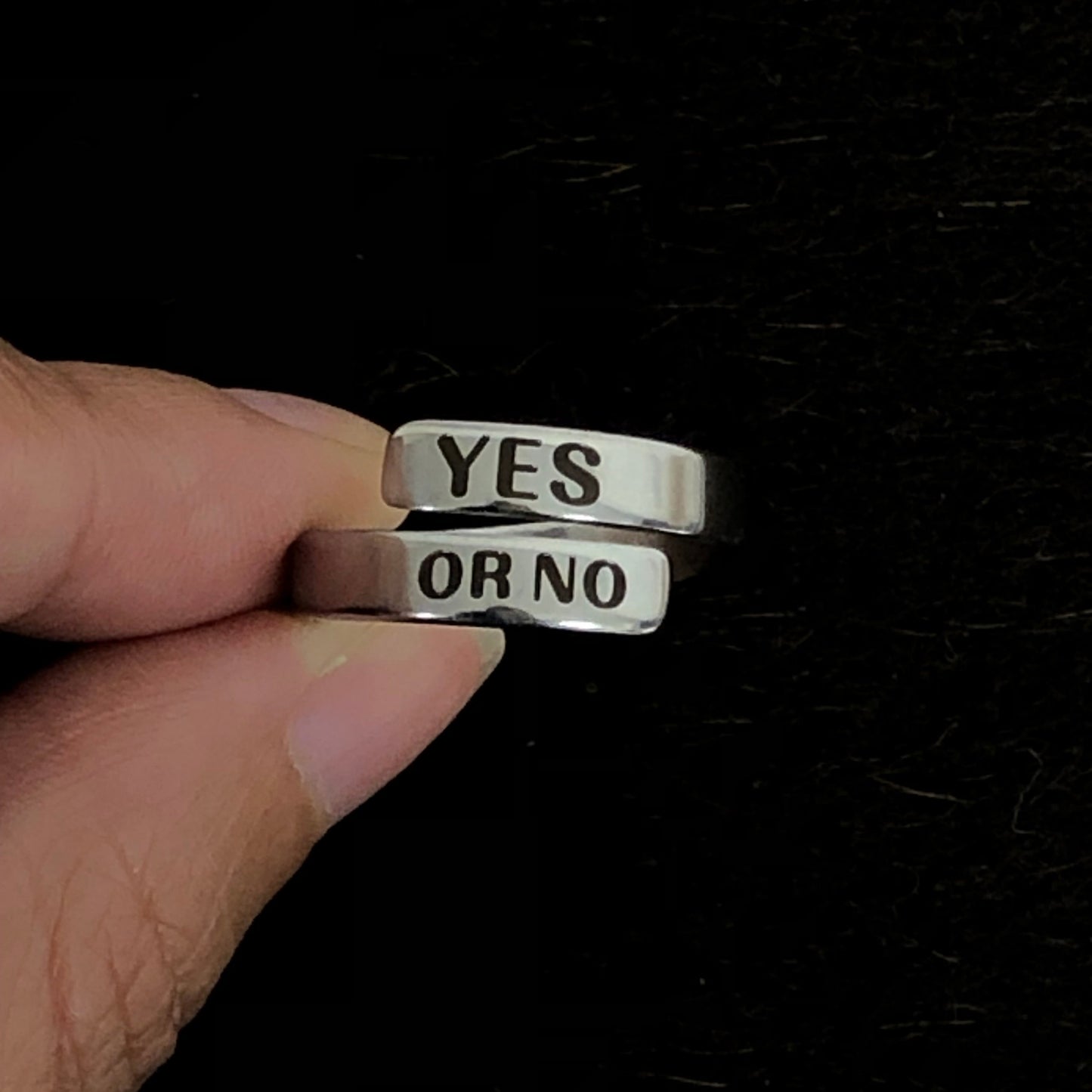 YES OR NO Ring