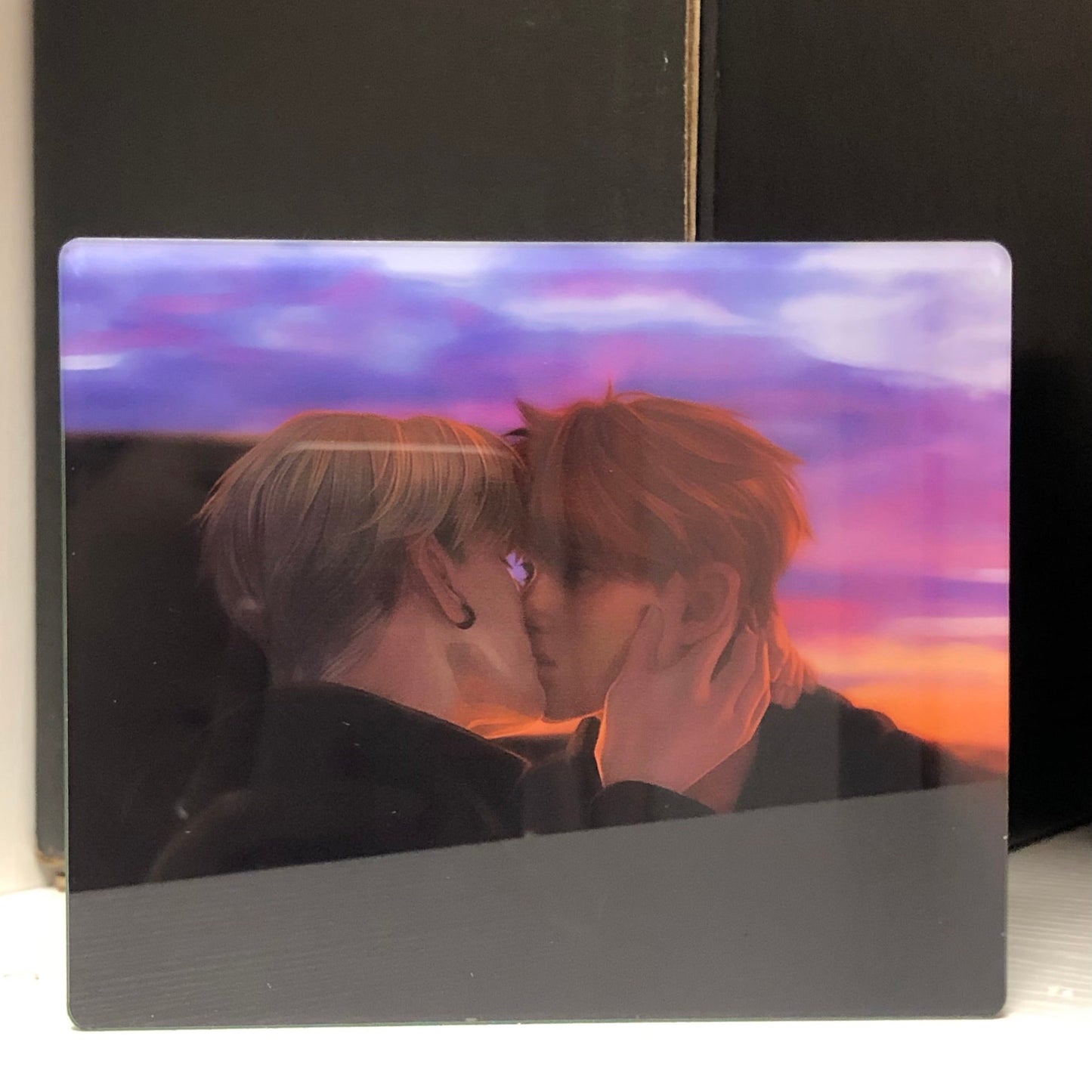 AFTG Andrew & Neil Kiss Acrylic Block