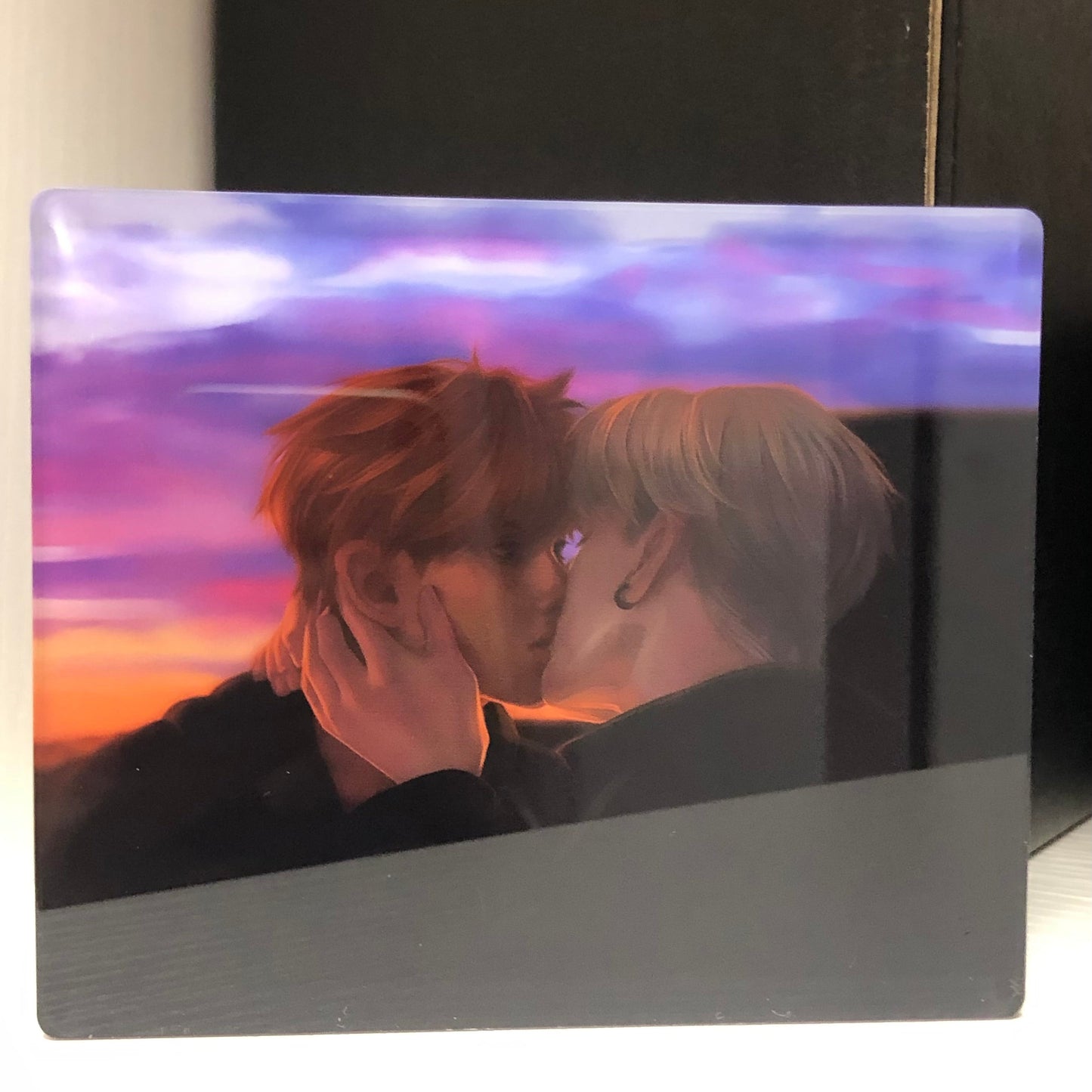 AFTG Andrew & Neil Kiss Acrylic Block