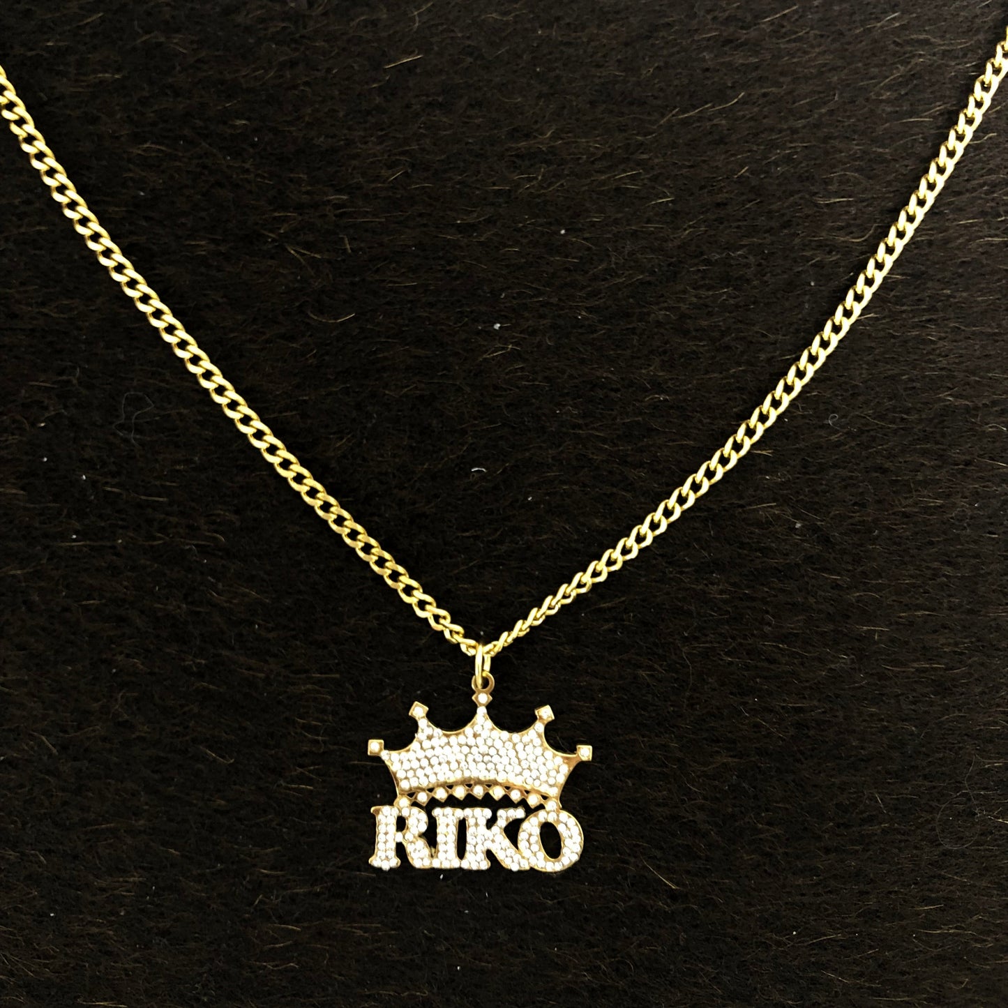 Pre-order RIKO's Crwon Rhinestone Necklace