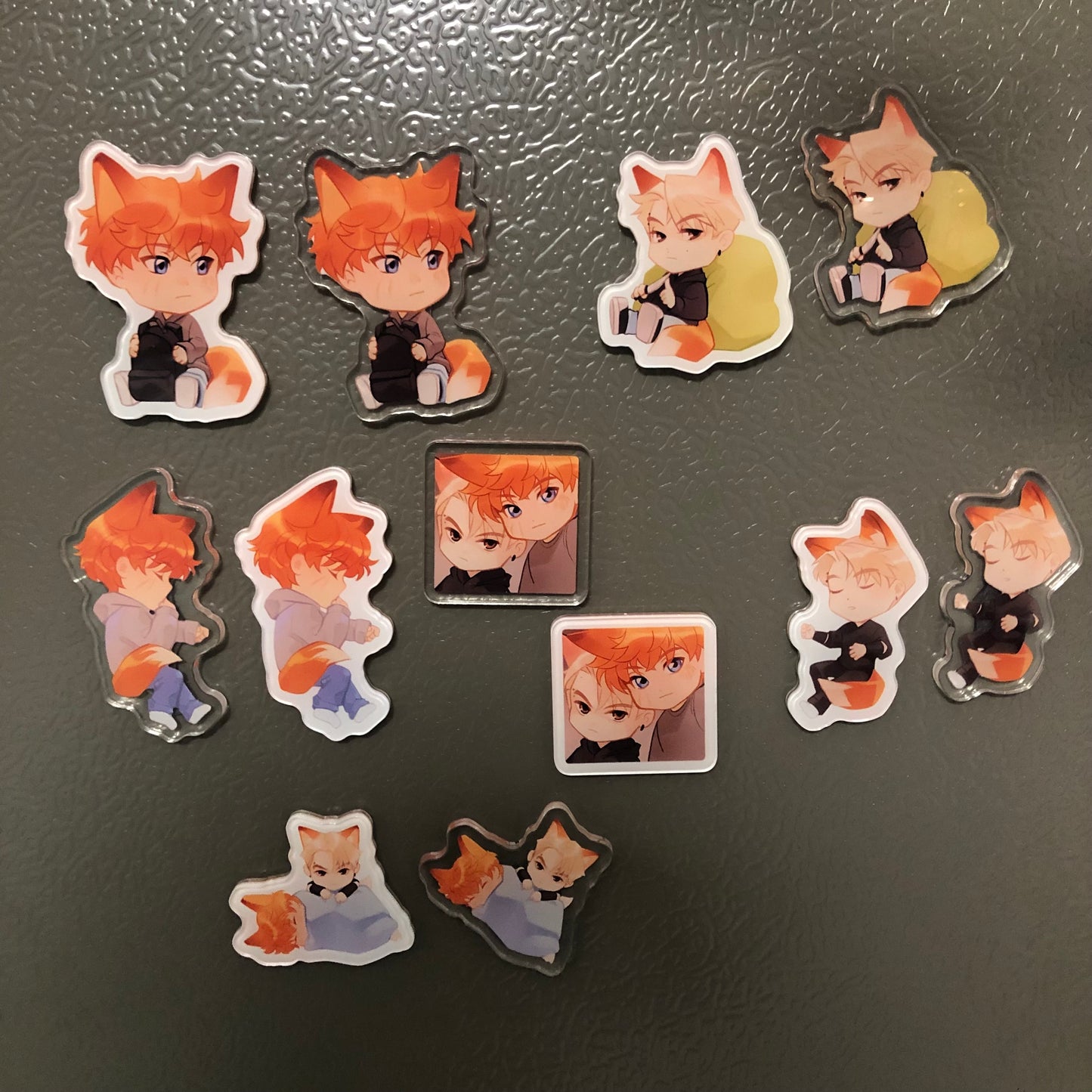 Cute AFTG Andrew & Neil Fridge Magnet