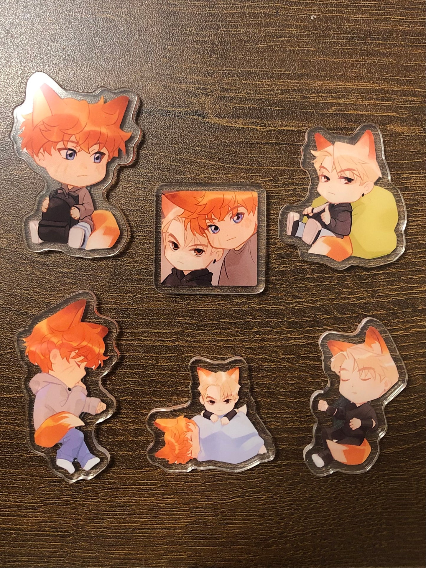 Cute AFTG Andrew & Neil Fridge Magnet