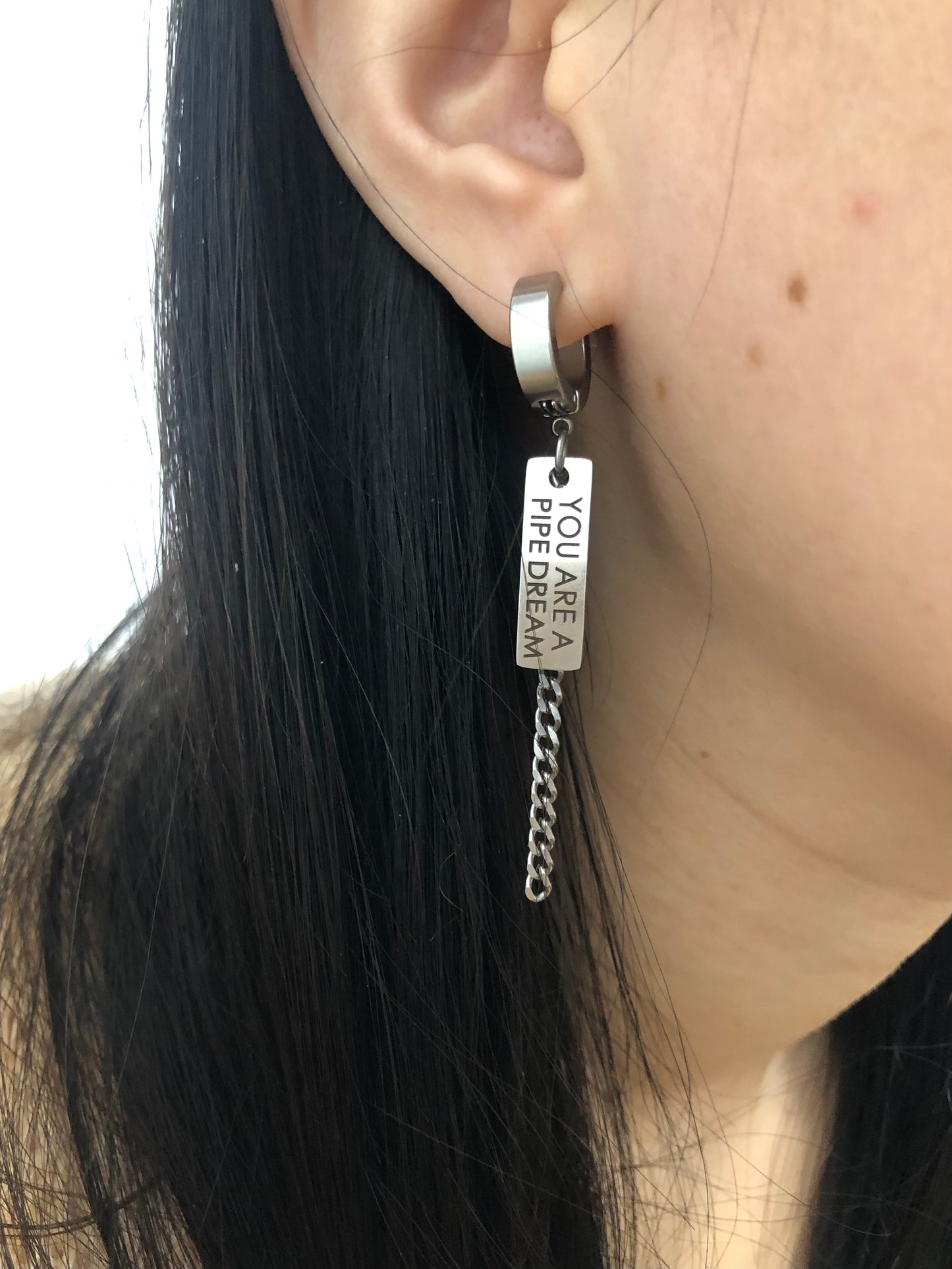 Pipe Dream Asymmetrical Tassel Earrings