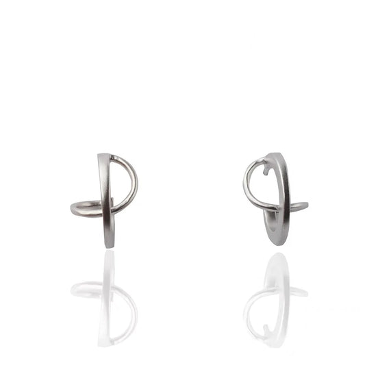 Unisex Designer s925 Silver Stud Earring