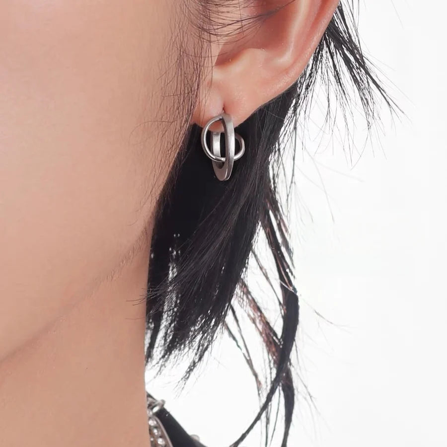 Unisex Designer s925 Silver Stud Earring