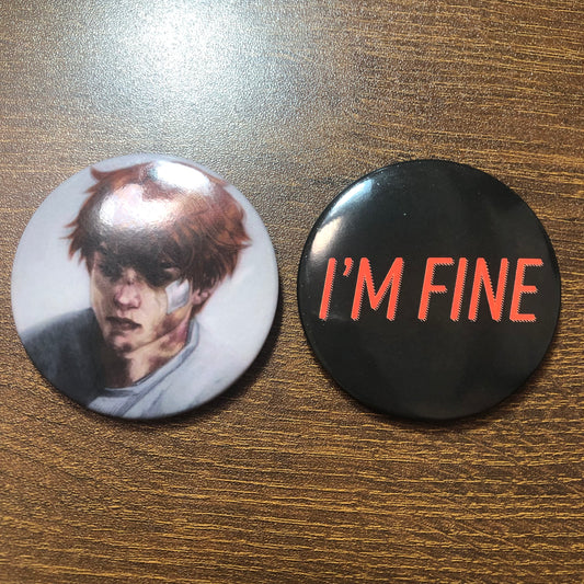 AFTG Neil Josten I'm Fine PINS