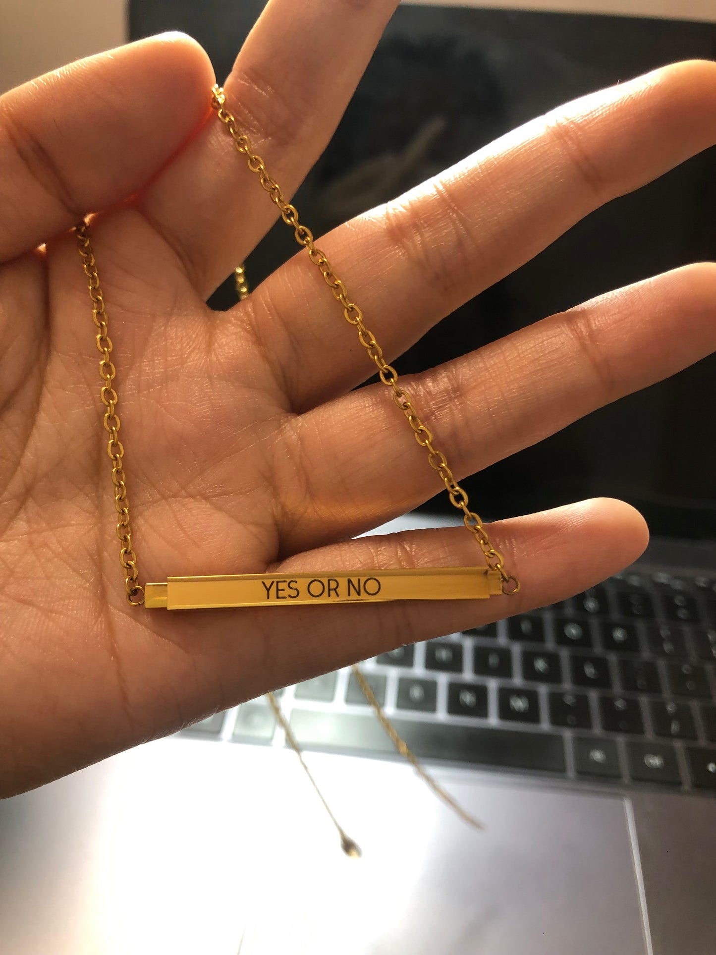 YES OR NO_________ AFTG Necklace