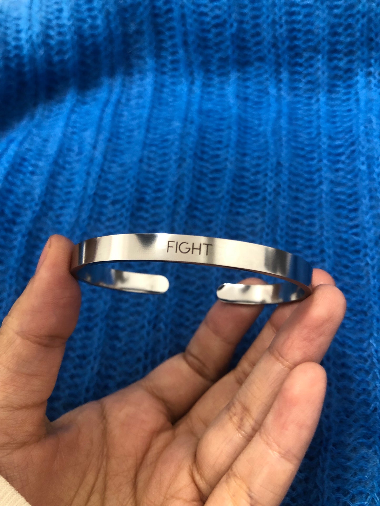 FIGHT /WIN  _ AFTG Bracelet