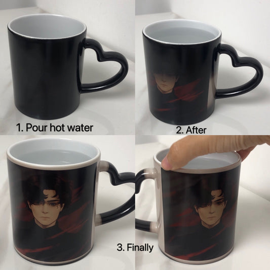 AFTG Jean Moreau Temperature-sensing Ceramic Cup