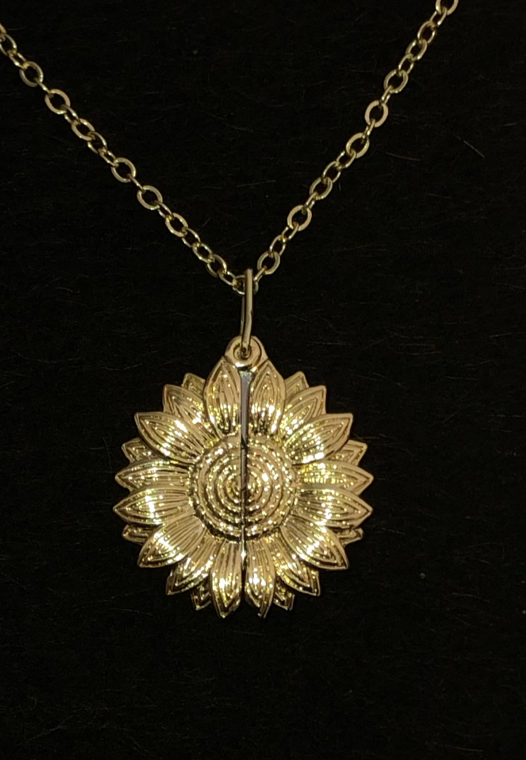 Jean Moreau Sun Flower Necklace