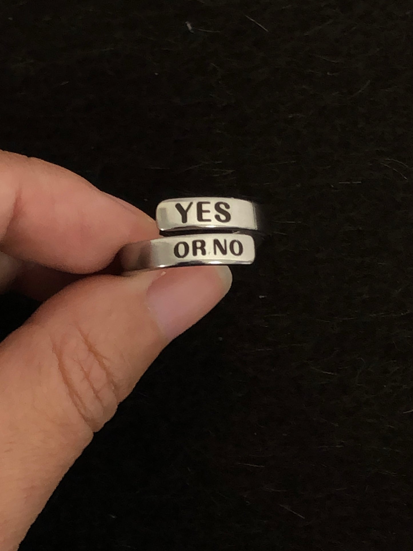 YES OR NO Ring