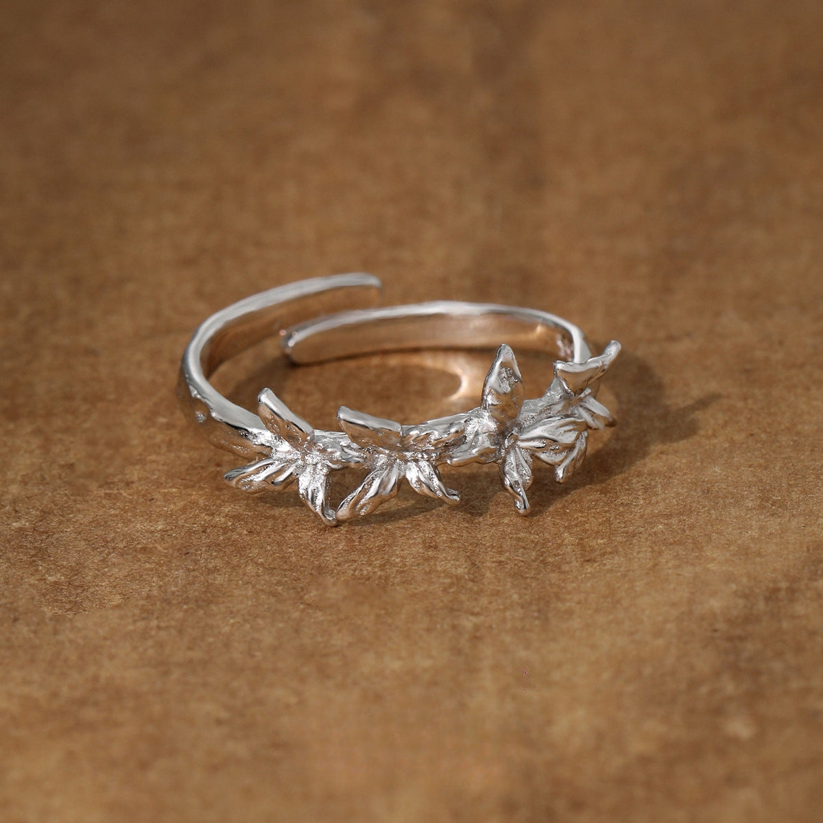 S925 Silver Fancy Simple Butterfly Ring