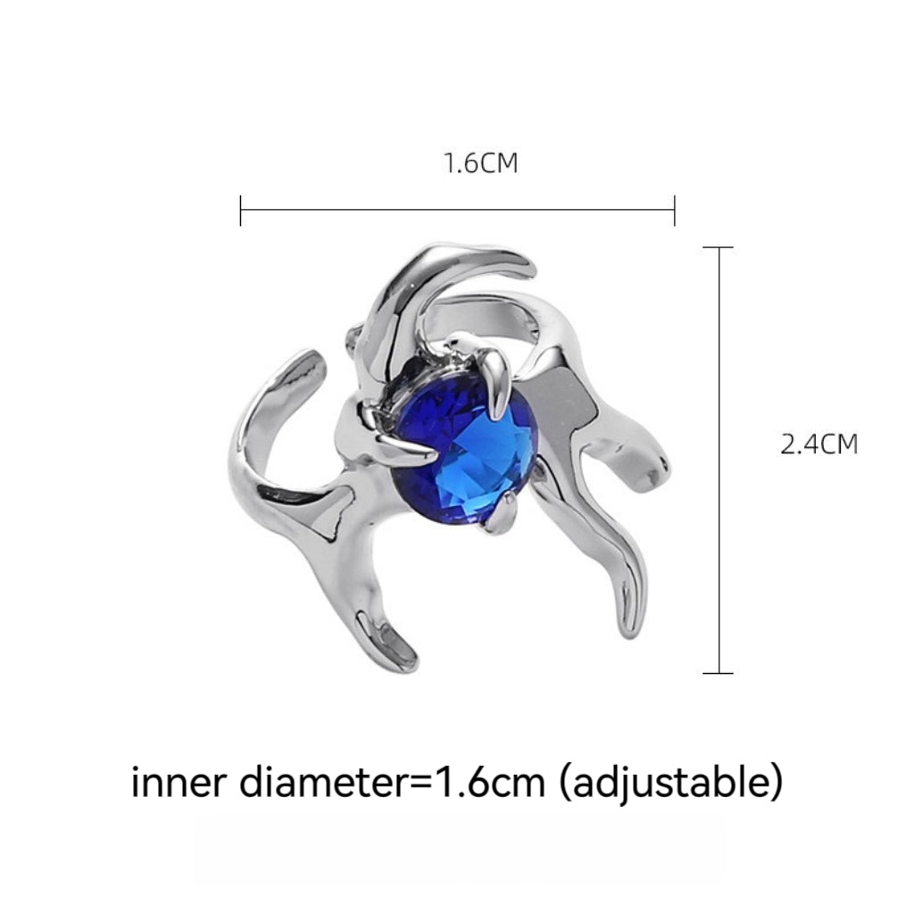 Designer Ravenclaw Blue Eagle Rings