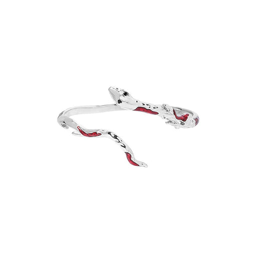 Designer Red Snake Bracelet