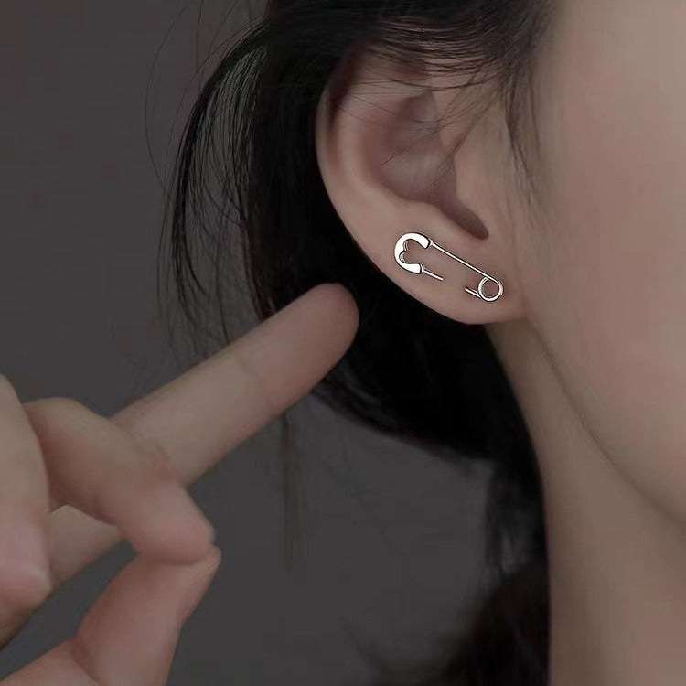 Chic Unisex Simple Designer Pin Stud Earring