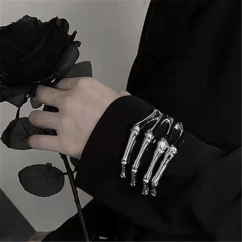 Niche Design Dark Skeleton Ghost Claw Bracelet