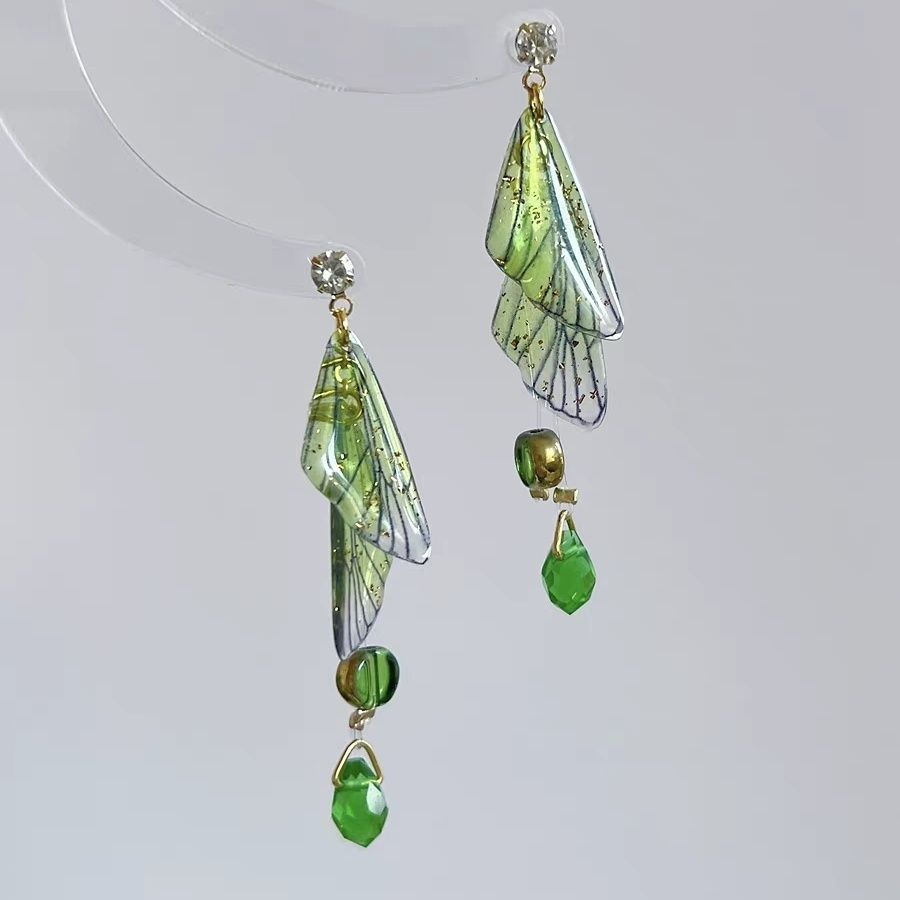 Pretty Spiritual Butterfly Wing Earrings