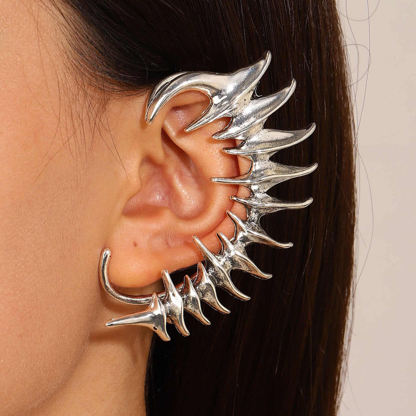 Satan's Spine Ear Cuff