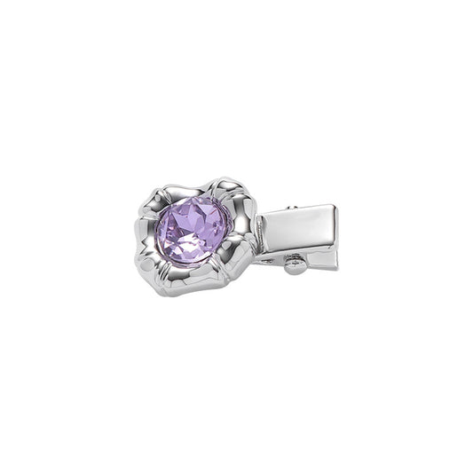 Y2K Spicy Girl Purple Metal Hair Clip