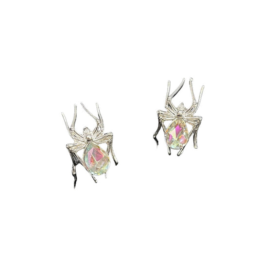 Gothic Style Designer Spider Stud Earring