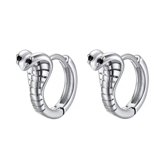 Unisex Chic Designer Small Cobra Snake Ear Clip