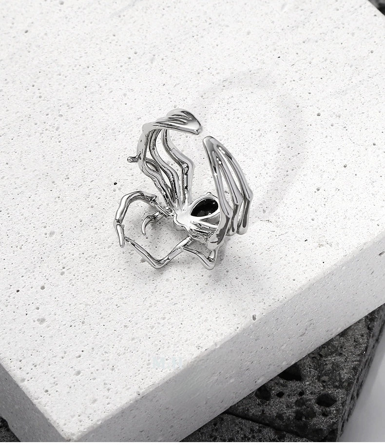 Chic Gothic Spider Ring