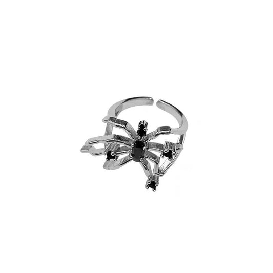 Chic Unisex Punk Style Spider Ring & Nail Ring