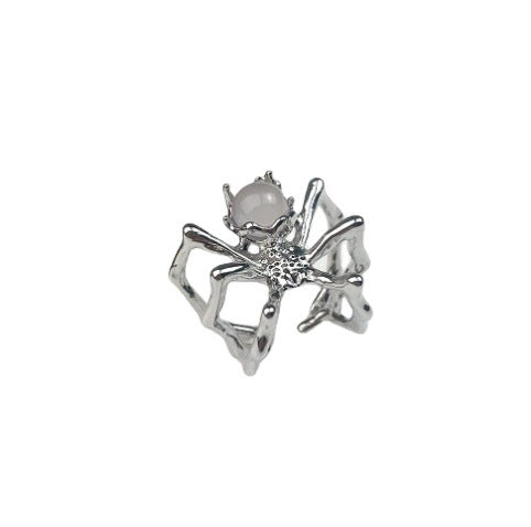 Spider Dark Punk Ring