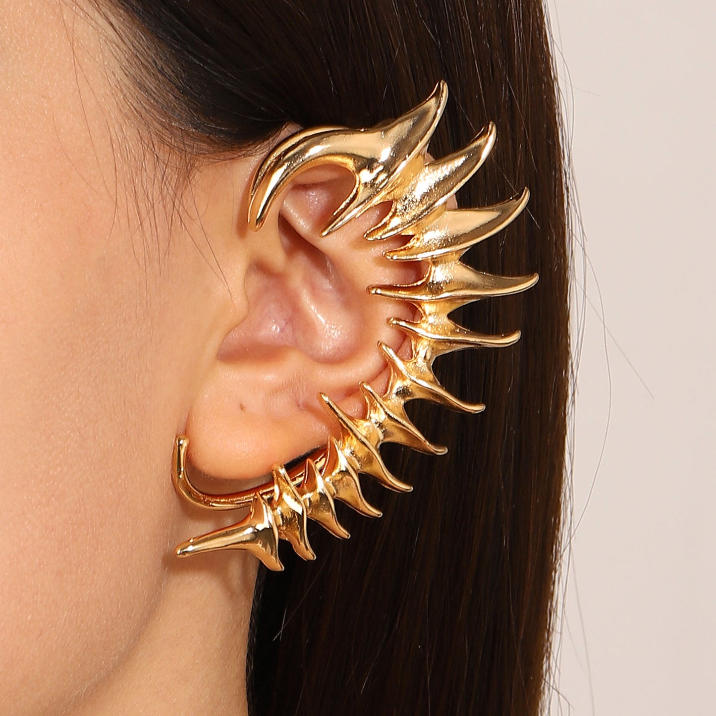 Satan's Spine Ear Cuff