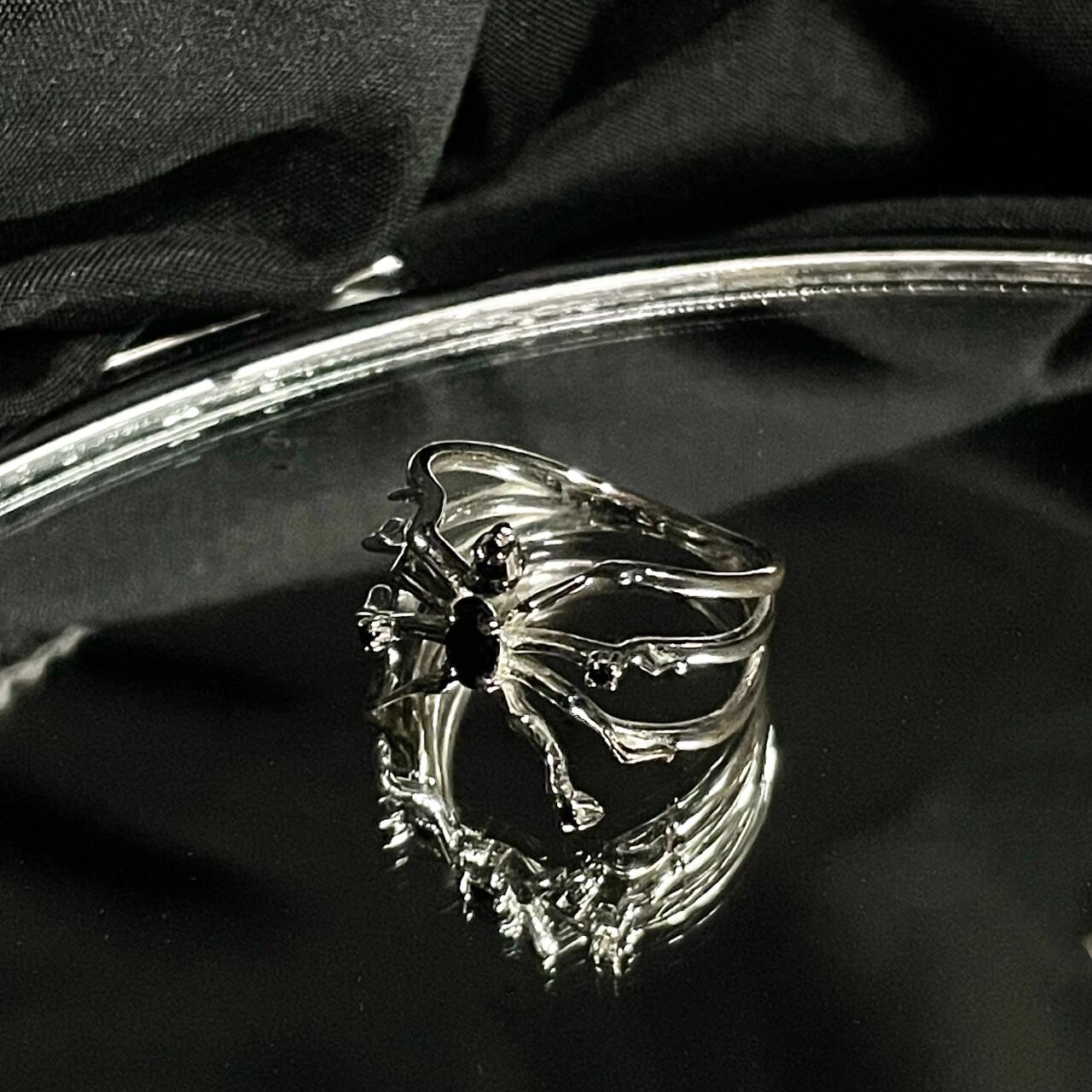 Chic Unisex Punk Style Spider Ring & Nail Ring